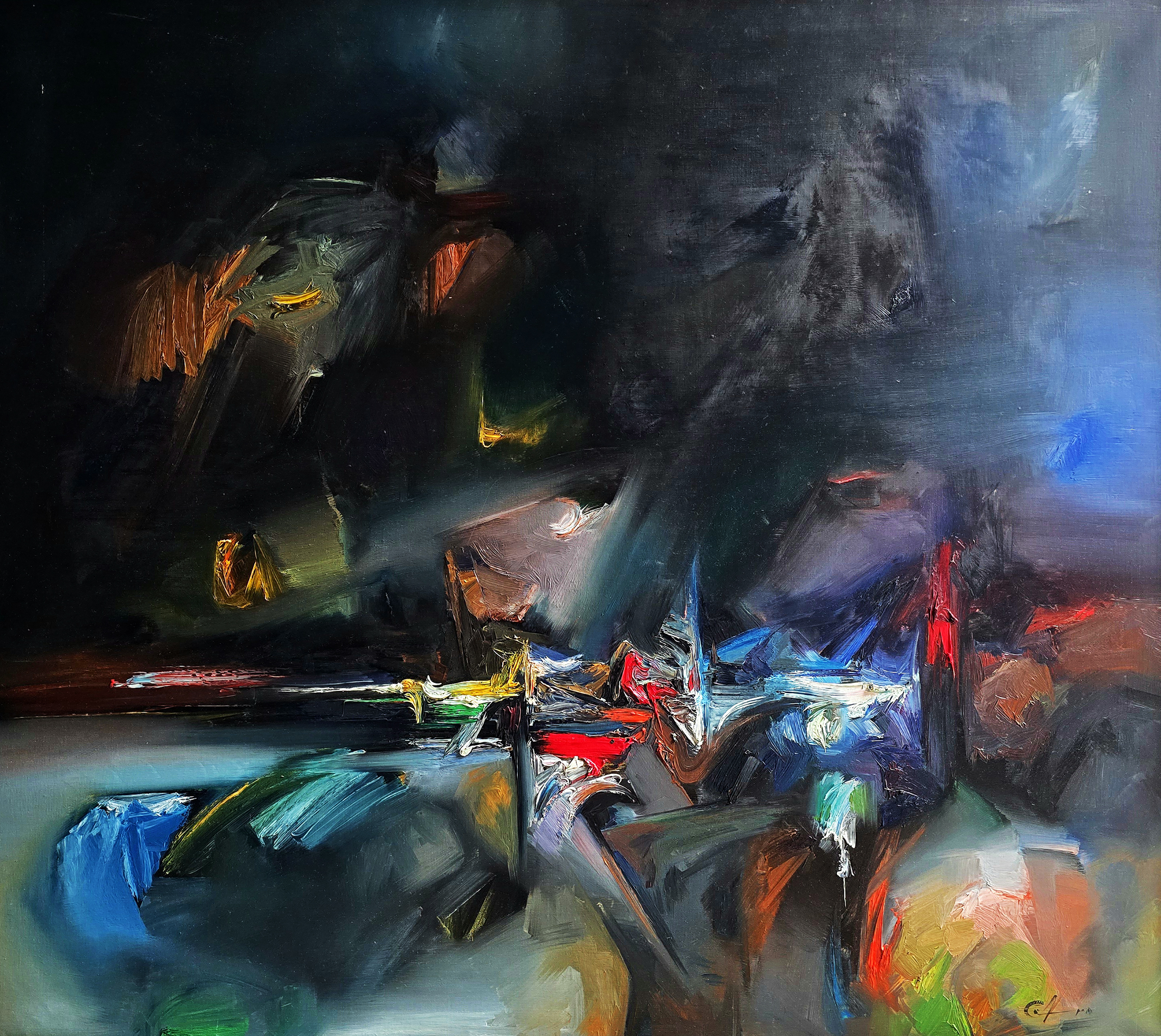 Krajobraz z przypowieścią &mdash; Zdzisław Constantin Majrowski-Meyro